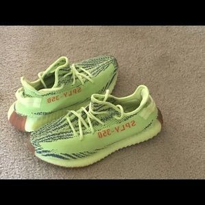 Yeezy Semifrozen Yellow 350